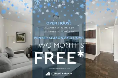 Current Promotions Winter Exclusive | 2 Months FREE on a 14 Months Lease!* Winter Exclusive | 2 Mont...