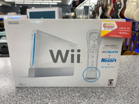 New Nintendo Wii Console w/Wii Sports & Wii Sports Resort