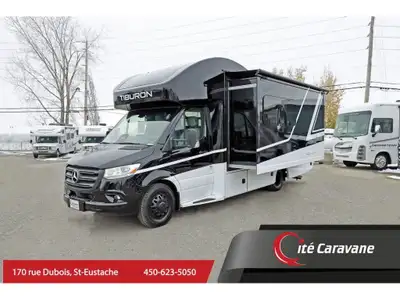Thor Motor Coach Tiburon Mercedes Diesel Sprinter modèle 24FB + crics hydraulics Exterior : Monticel...