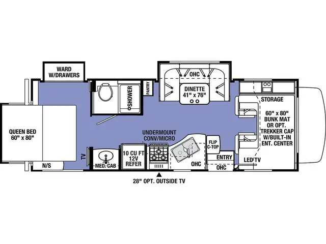 2026 Forest River Sunseeker NEUF 2500 Classe C /B+ Skirt paint + in RVs & Motorhomes in Laval / North Shore - Image 4