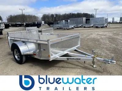 Canadian Mennonite Built Single Axle Aluminum Utility Trailer is $3,940.00 or $78.79/month! Ord: E18...