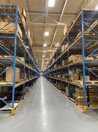 Used warehouse pallet racking liquidation - unbeatable prices!