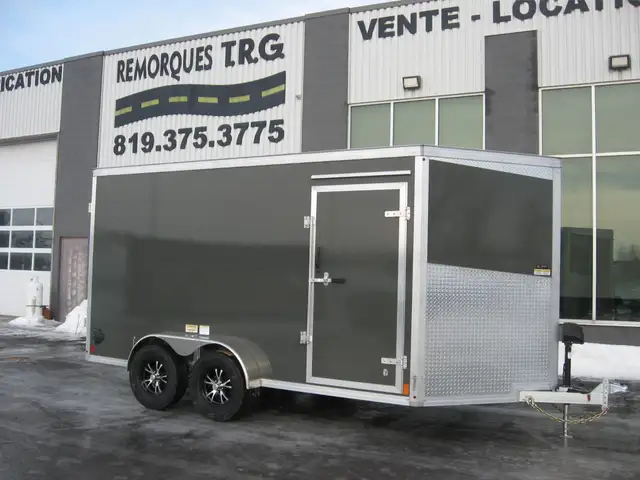 2026 Remorques TRG 7X14 ou 7X16 Chassis Galvanisé a chaud in Cargo & Utility Trailers in Québec City - Image 4