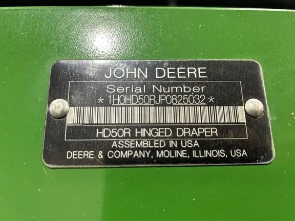 2023 John Deere HD50R in Farming Equipment in Grande Prairie - Image 6