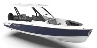 Bay Marine Sales On order 2026 Monterey's 27 EliteMercury 400 white DtsJet blue Interior accentSeade...