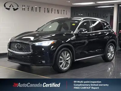 The 2021 INFINITI QX50 LUXE is a compelling luxury compact SUV that balances distinctive styling wit...