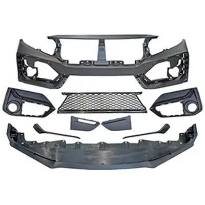 Upgrade your Honda Civic 2016-2021 to 2020 Type R Style Look FITMENT: Honda Civic Sedan/Coupe 2016-2...