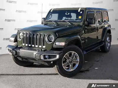 Come see this 2022 Jeep Wrangler Unlimited Sahara | Backup Cam | Heated Seats and Steering Wheel | K...