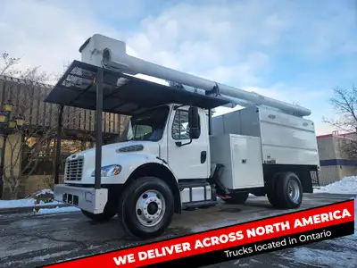 Altec LR758 Boom Bucket (63' Working Height), 10' Dump, Upper & Lower Boom Controls, 6.7L Cummins IS...