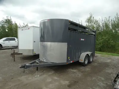 Welcome to Longhaul Trailer Sales Inc Livestock trailer for rent!! This trailer is 15in. long and 78...