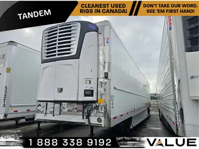 2020 UTILITY 53' REEFER TRAILER - TANDEM AXLE - CARRIER REEFER - 10570 HOURS - STEEL RIMS - VENTOR X...