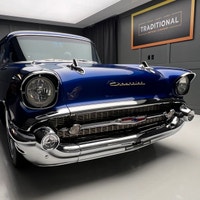 Check out this stunning 1957 Chevrolet two door Pro-Street! This car is impressive. Originally manuf... (image 4)