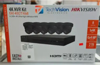 HIKVISION EKI-K82T46 B Kit 8 channel 6 Black camera 2TB HDD