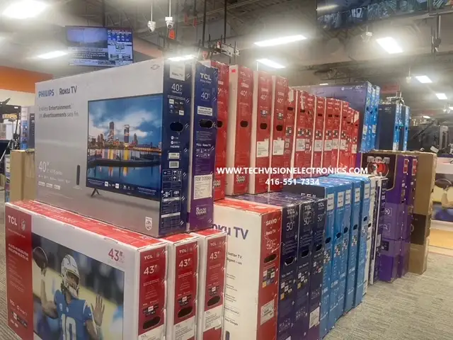 SAMSUNG, PHILIPS 32, 40, 43, 50, 55, 58, 65, 70, 75,85 SALE TV'S in TVs in City of Toronto - Image 2