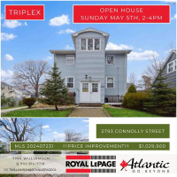 2793 Connolly Street; Halifax : Open House Sun May 5th, 2-4pm