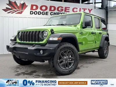 Freedom That Runs Deep. Adventure That's Purely Canadian. The 2025 Jeep Wrangler embodies adventure'...