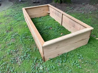 CEDAR GARDEN BOXES 4X8 4X6 FROM $150, View more