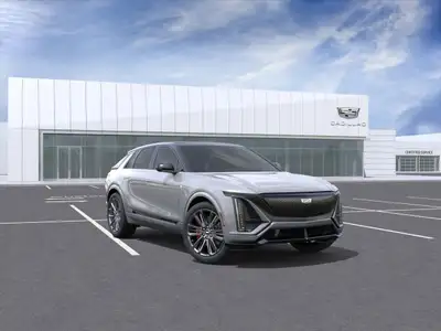 The 2026 Cadillac LYRIQ LYRIQ-V Premium in a stunning silver exterior and AWD drivetrain promises re...
