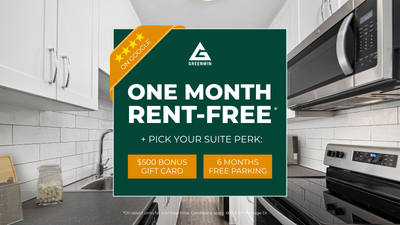 Building Features | LOVE WHERE YOU LIVE: Get Your First Month Free + Pick Your Suite Perk! | OPEN HO...