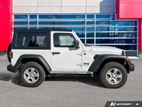 Odometer is 7837 kilometers below market average! Bright White Clearcoat 2022 Jeep Wrangler Sport S... (image 6)
