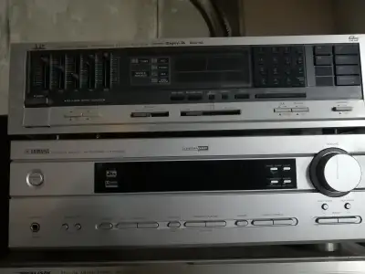 YAMAHA RECEIVER JVC EQUALIZER WITH RECIEVER, View more
