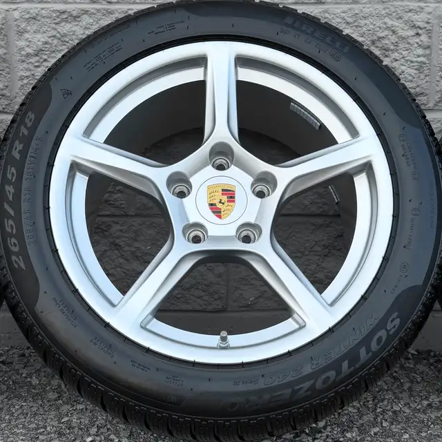 (NEW) 4x Porsche 718 *982* 18" OEM Winter Wheels Package in Tires & Rims in City of Toronto - Image 5