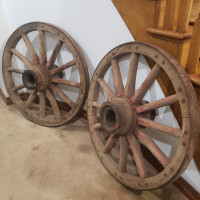 wagon wheels  3ft diameter