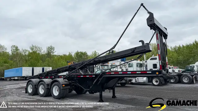 2016 JM CHANTAL 32' ROLL OFF TRAILER TRO7532-3E-60 ROLL OFF TRAI in Heavy Equipment in Chilliwack - Image 4