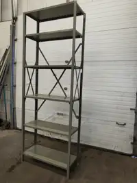 Used industrial shelving units - 18” D x 36” W x 8’4 T