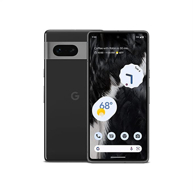 Google Pixel 7 Android Phone, 128GB, Obsidian -Brand New in Cell Phones in Mississauga / Peel Region - Image 2