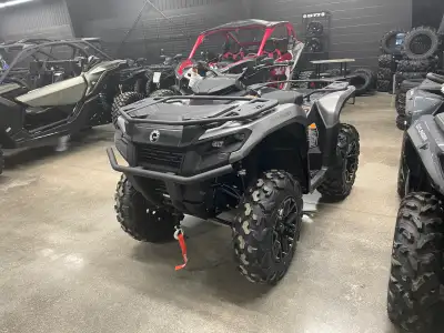 2026 CAN-AM OUTLANDER XT 700 ATV STOCK #A118749 50HP ROTAX ACE ENGINE CVT TRANSMISSION SELECTABLE 2W...