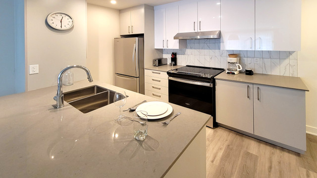 New 1-Bedroom Apartment in Brossard-Fully Furnished (utl. incl.) dans Locations temporaires  à Ville de Québec - Image 4