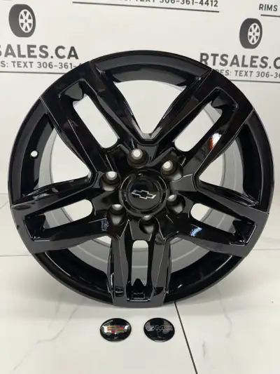 Set of four new GM Trailboss Replica rims 18 inch FIts Chevy Chevrolet Gm GMC 1500 Silverado Sierra...