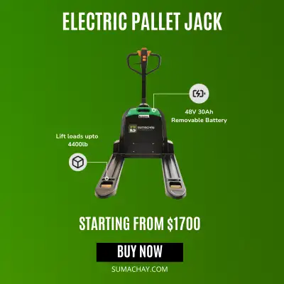 Electric Pallet Jack – 3300 lb/4500 lb – Fast Shipping, View more