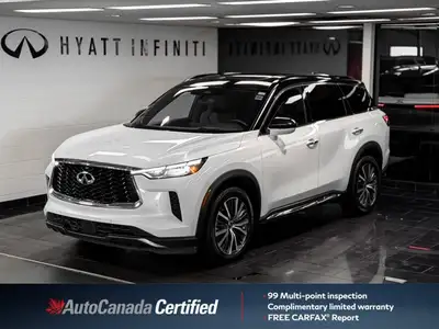 The 2023 INFINITI QX60 Autograph is the absolute pinnacle of INFINITI's luxury three-row crossover l...