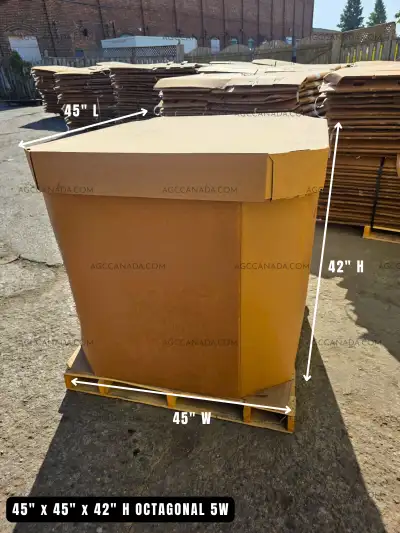 Gaylord Boxes for Sale - Multiple Sizes - Bulk Quantities, View more