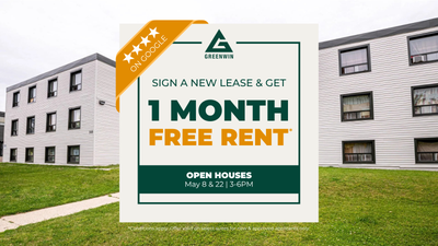 Building Features OPEN HOUSE: FRIDAY, MAY 8 & 22 | 3-6PM Get One Month Free Rent!* Conveniently loca...