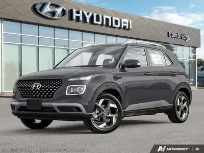 This Hyundai Venue has a durable Regular Unleaded I-4 1.6 L/98 engine powering this Variable transmi...
