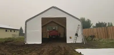 30′ WIDE DOUBLE TRUSS STORAGE BUILDINGS, View more