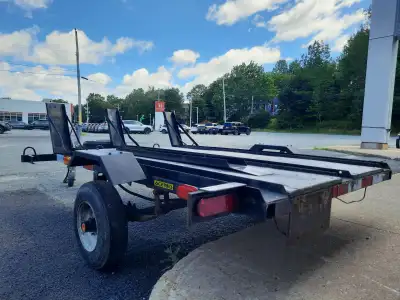 DIRT BIKE TRAILER – READY TO RIDE! ️ Looking for a trailer for your dirt bikes? This homemade dirt b...