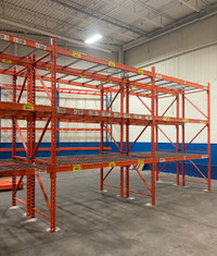 New and used pallet racking and industrial shelving for sale