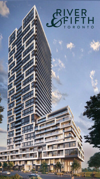 RIVER & FIFTH CONDOS IN DOWNTOWN TORONTO EAST - BEST INVESTMENT
