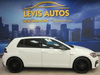 VOLKSWAGEN GOLF GTI 2019 TURBO 228 HP / INTÉRIEUR EN TISSU CHAUFFANT / APPLECARPLAY ET ANDROID AUTO...
