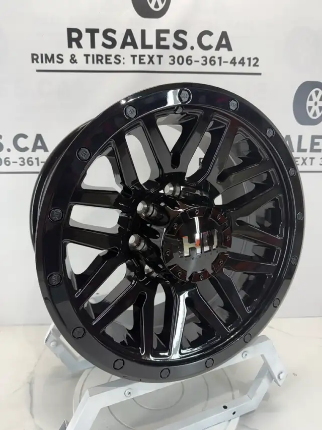 17 inch Fast HD rims 8x165 Dodge Ram / Chevy Gmc 2500 3500 in Tires & Rims in Saskatoon - Image 2