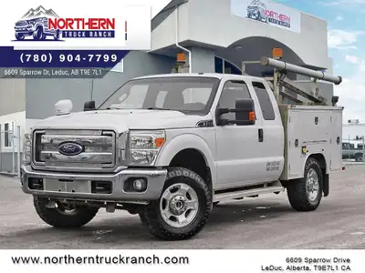 WAS: $30900 NOW: $27900 plus taxes and licensing feesThis 2016 Ford F-350 4X4 Extended Cab Utility T...