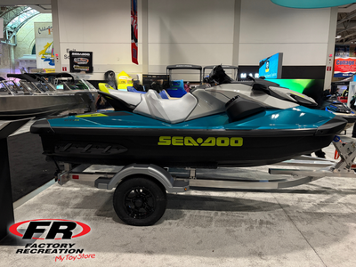 2026 Sea-Doo GTI SE 130 - Teal Blue / Manta Green - Audio The 2026 Sea-Doo GTI SE 130 is built for r...