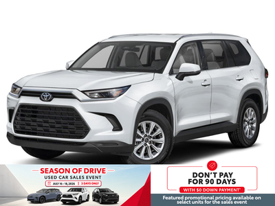 Vehicle DescriptionThis one-owner, Clean CARFAX Toyota Grand Highlander XLE AWD is a spacious and ve...