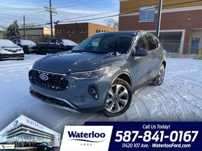 **WE WILL BEAT ANY DEALER IN THE CITY** Vapor Blue Metallic 2024 Ford Escape Platinum AWD 8-Speed Au...