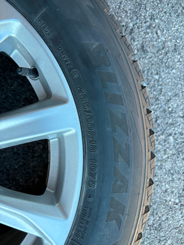 Blizzack 235/60R18 Tires in Tires & Rims in Barrie