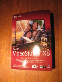 corel video studio pro x8 neuf $40.00
